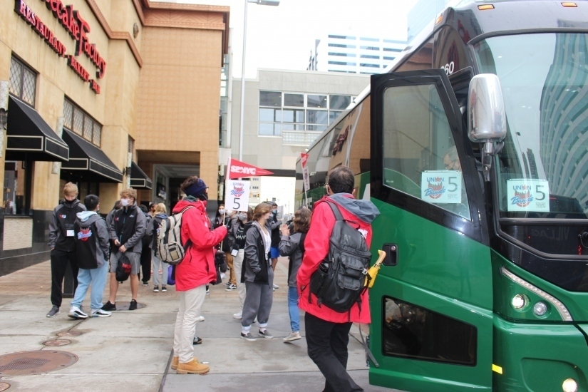 New York City High School Band Bus Group Travel
