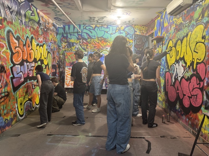 New York City Student Graffiti Workshop