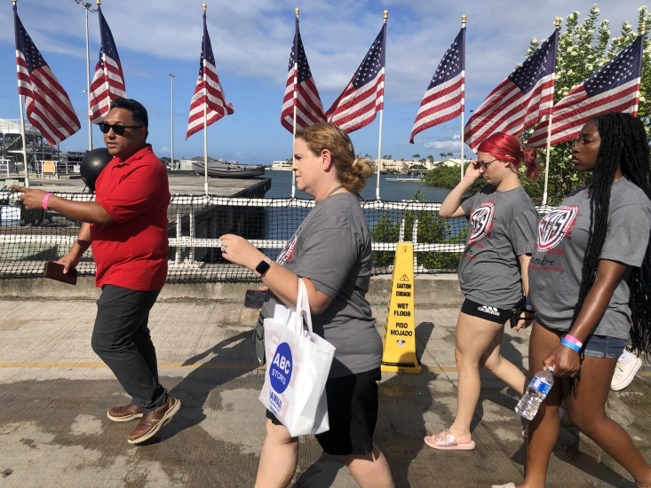 Honolulu Sweetwater High School Choir USS Group Tour Travel