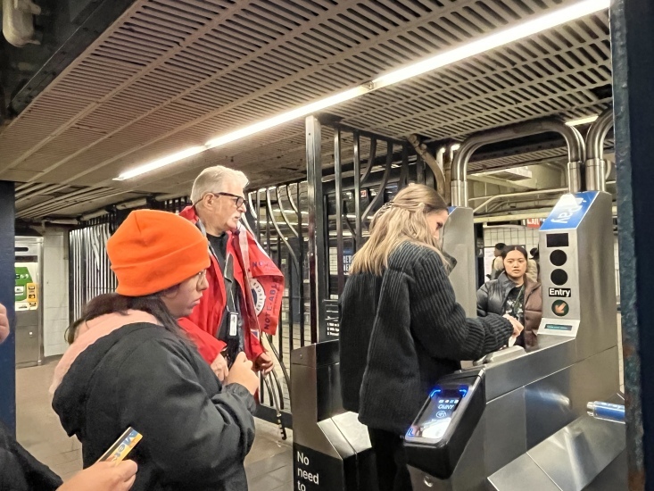New York City Hays Choir Subway Travel