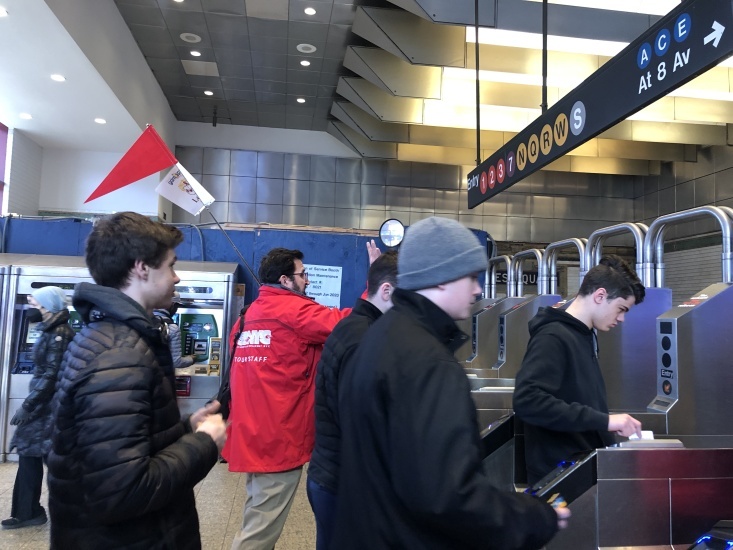 New York City High School Subway Travel