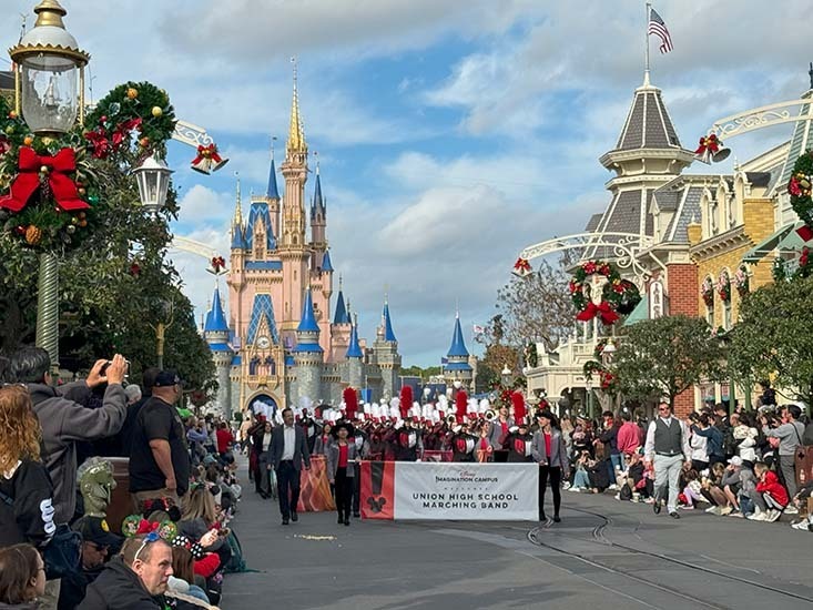 Orlando Magic Kingdom March Union High School Band