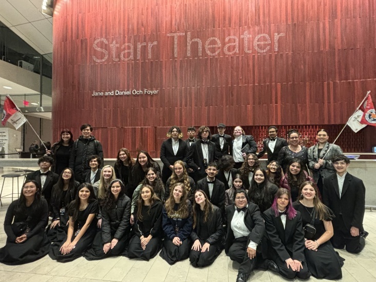 Starr Theater High School Band Rehearsal