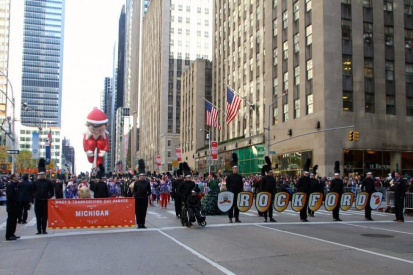 New York City Macy's Thanksgiving High School Band Performance