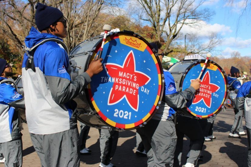 New York City Central Park Macy's High School Band Rehearsal