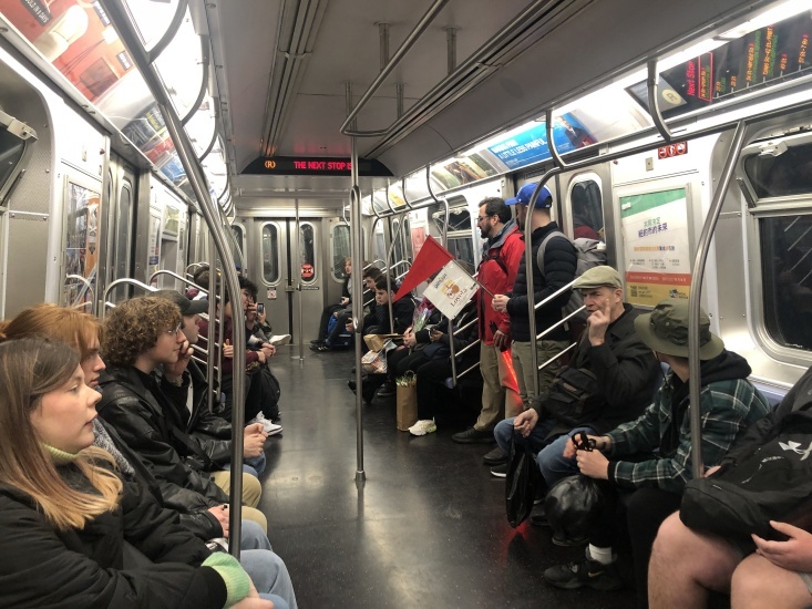 New York City High School Subway Travel