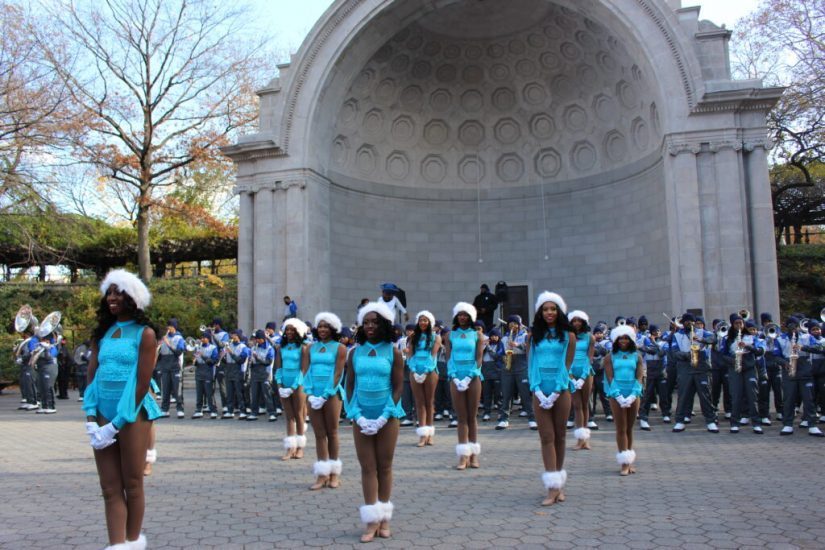 New York City Central Park Macy's High School Band Rehearsal
