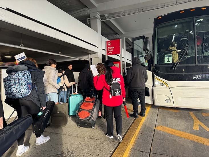 Orlando Group Travel Welcome for High School Band