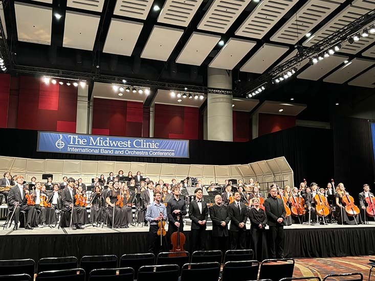 Chicago Midwest Clinic High School Band Performance