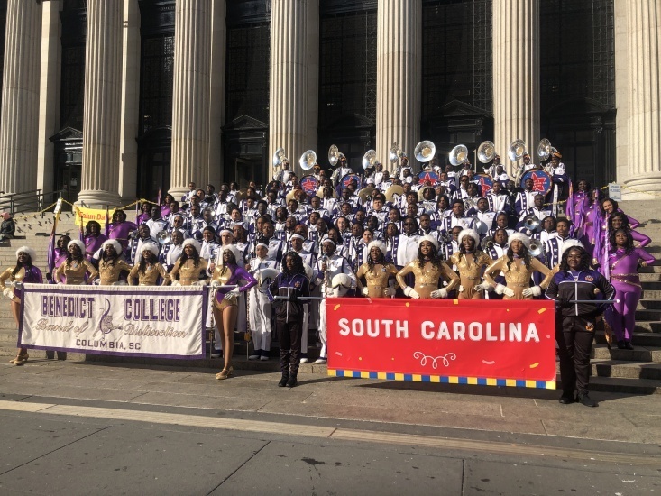 New York City Benedict High School Band Performance