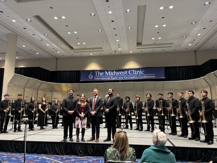 Chicago Midwest Clinic Bowie High School Band Performance