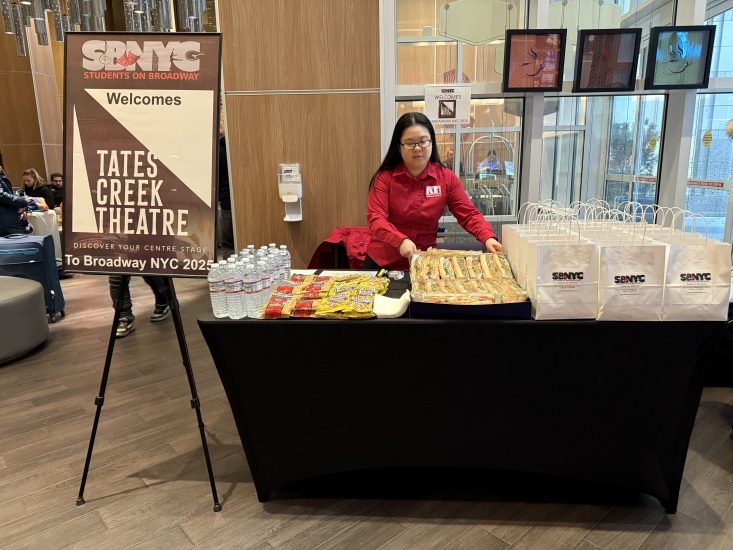 New York City Tates Creek High School Theatre Hotel Welcome