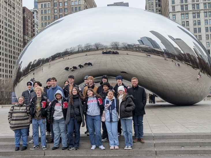 Chicago Bean Bowie High School Band Group Tour