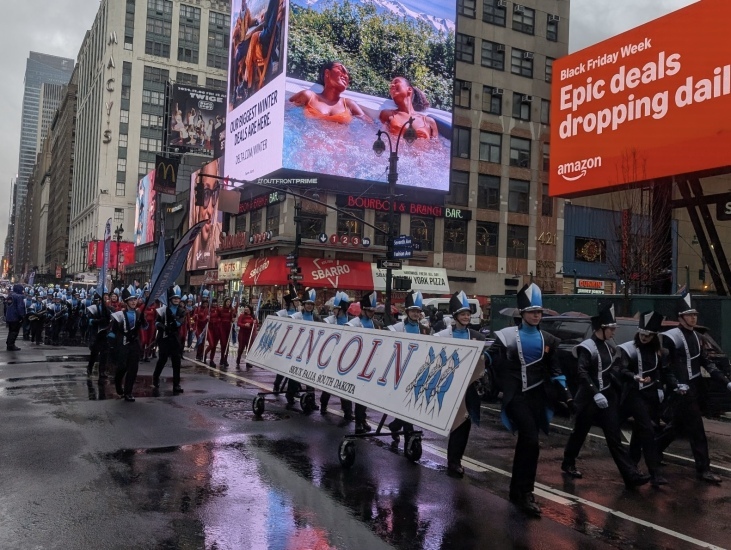 New York City Lincoln High School Band Performance