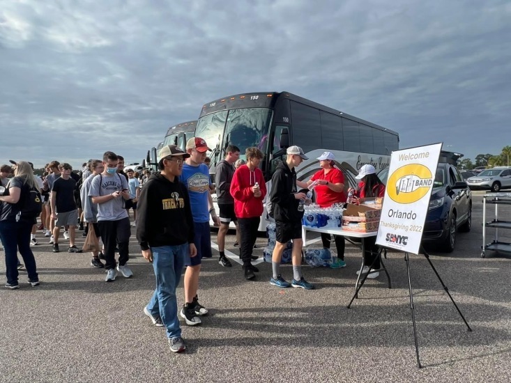 Orlando High School Band Bus Group Travel