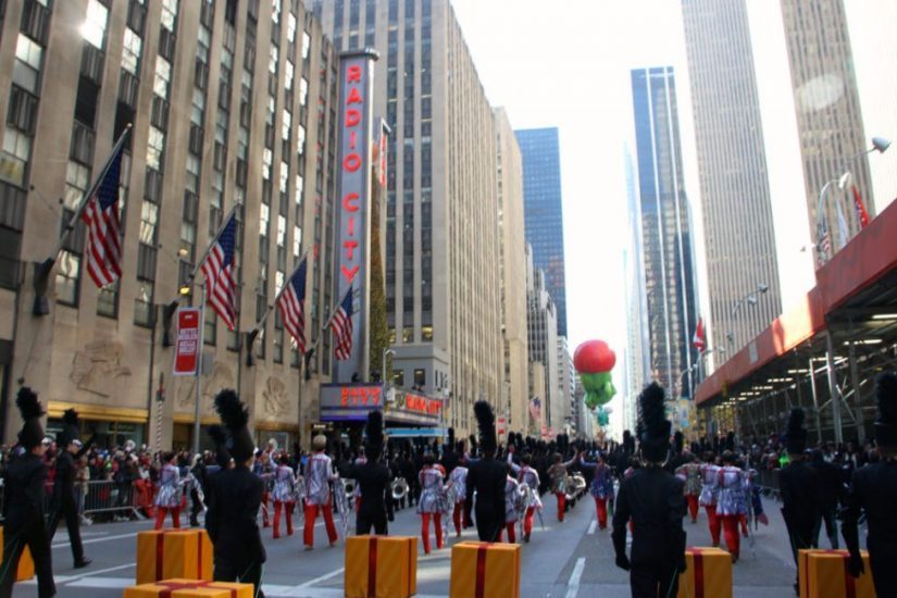 New York City Macy's Thanksgiving High School Band Performance