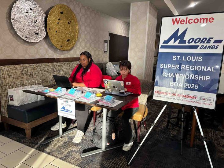 St. Louis Moore Bands of America Hotel Welcome