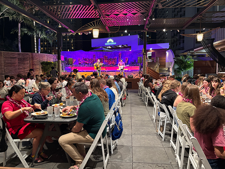 Westlake Chaparral Band Honolulu Dinner