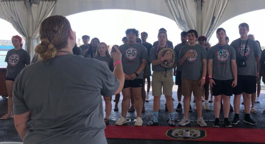 USS-Missouri-Choir-Performance